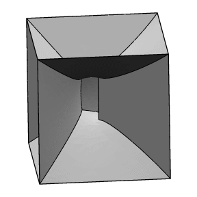 opaque cube