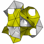 disphenoid p=19 cube