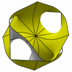 disphenoid p=19 cubelet