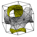 D surface rhomb